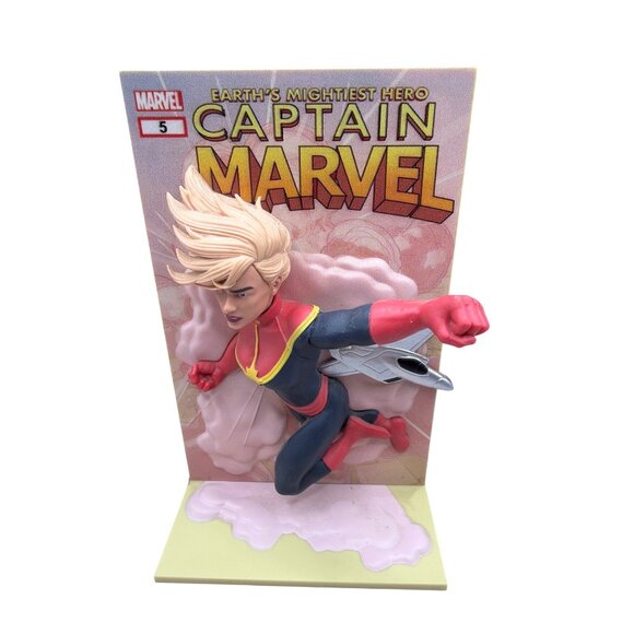 Lootcrate Other - Marvel Captain Marvel Figure Display Stand Lootcrate Exclusive Designed In LA